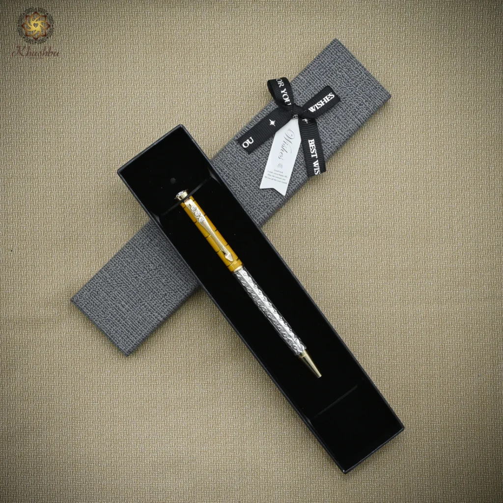 Silver Charm Diamond Pen