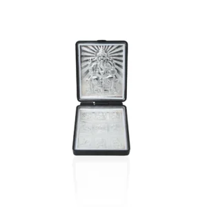 Silver Gourinandan Ganesh Ji Frame