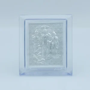 Shri Ram Darbar Silver Frame