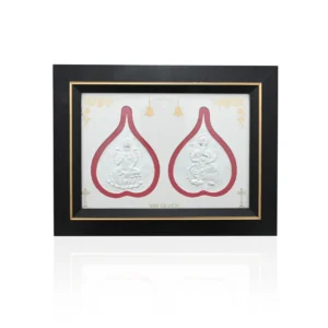 Silver Greatest Gods Lakshmi ji Ganesh Ji One Frame