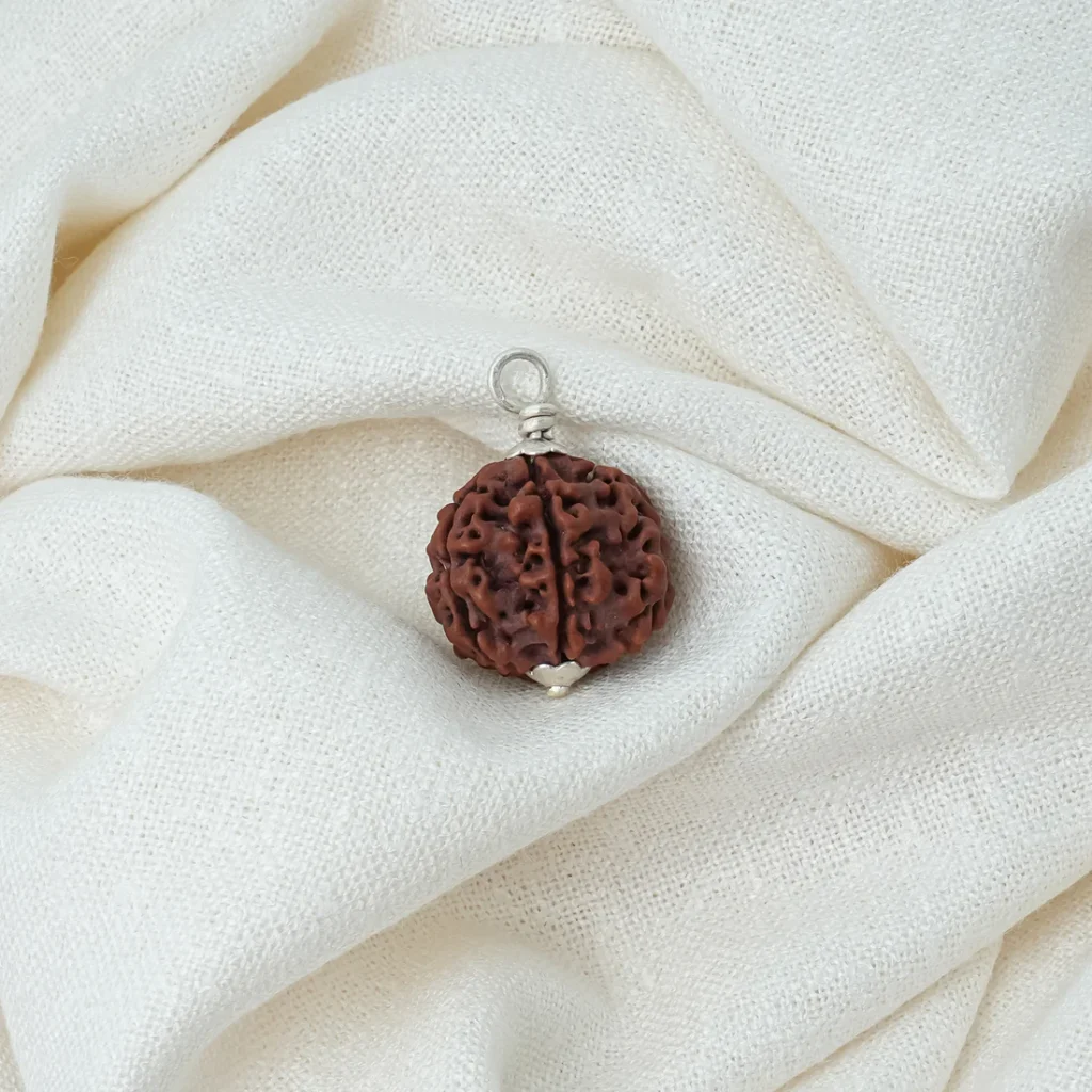Shri Kedar Ruj Rudraksha Pendant Spiritual Protection & Devotion
