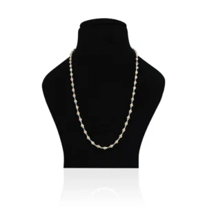 Handcrafted Spiritual Silver Original Tulsi Mala